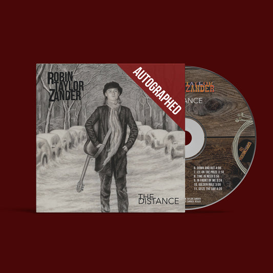 Autographed Robin Taylor Zander 'The Distance' CD